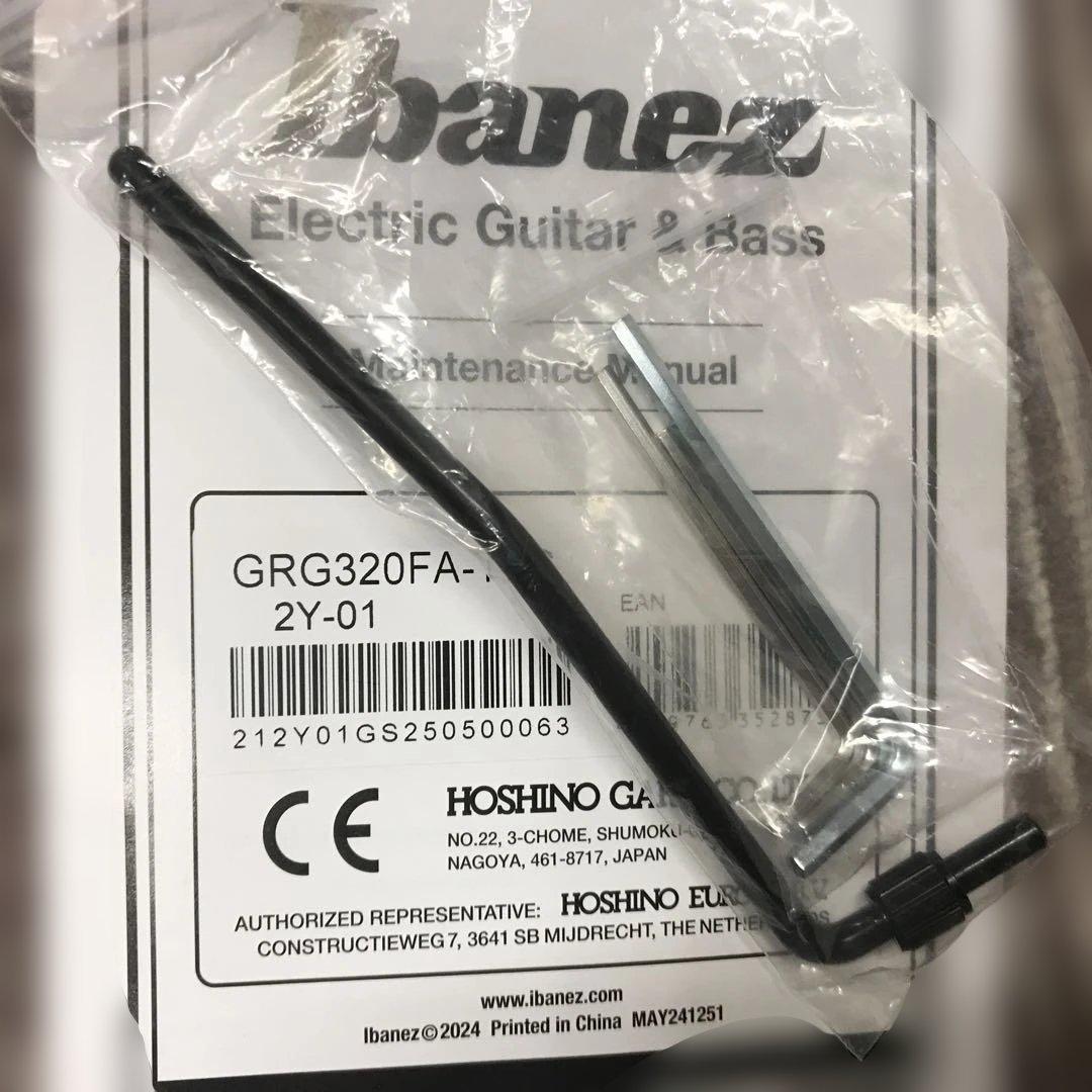 ★新品未使用 IbanezアイバニーズGIOエレキダブルロッキングトレモロ搭載