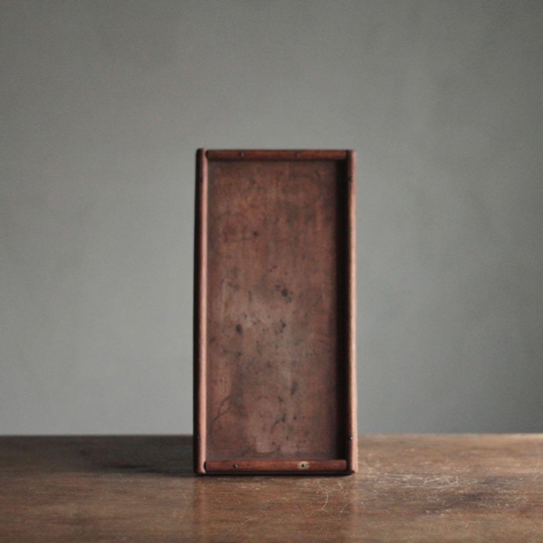 佳き木肌 木の トレイ トレー 古道具 アンティーク 煎茶道具 煎茶盆