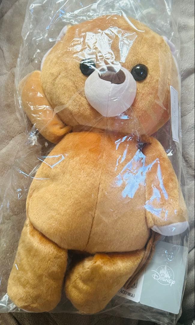 マイケルのテディベア　ネックピロー　ディズニーストア　ピーターパン