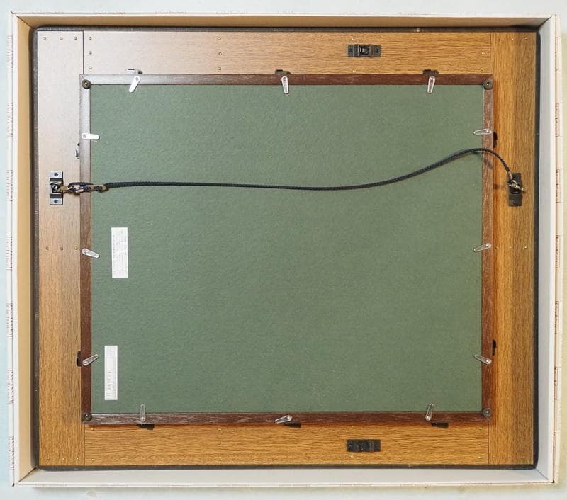 人物画　油絵　横尾忠則　悠久の愛　F8号　額付き　手描き　肉筆