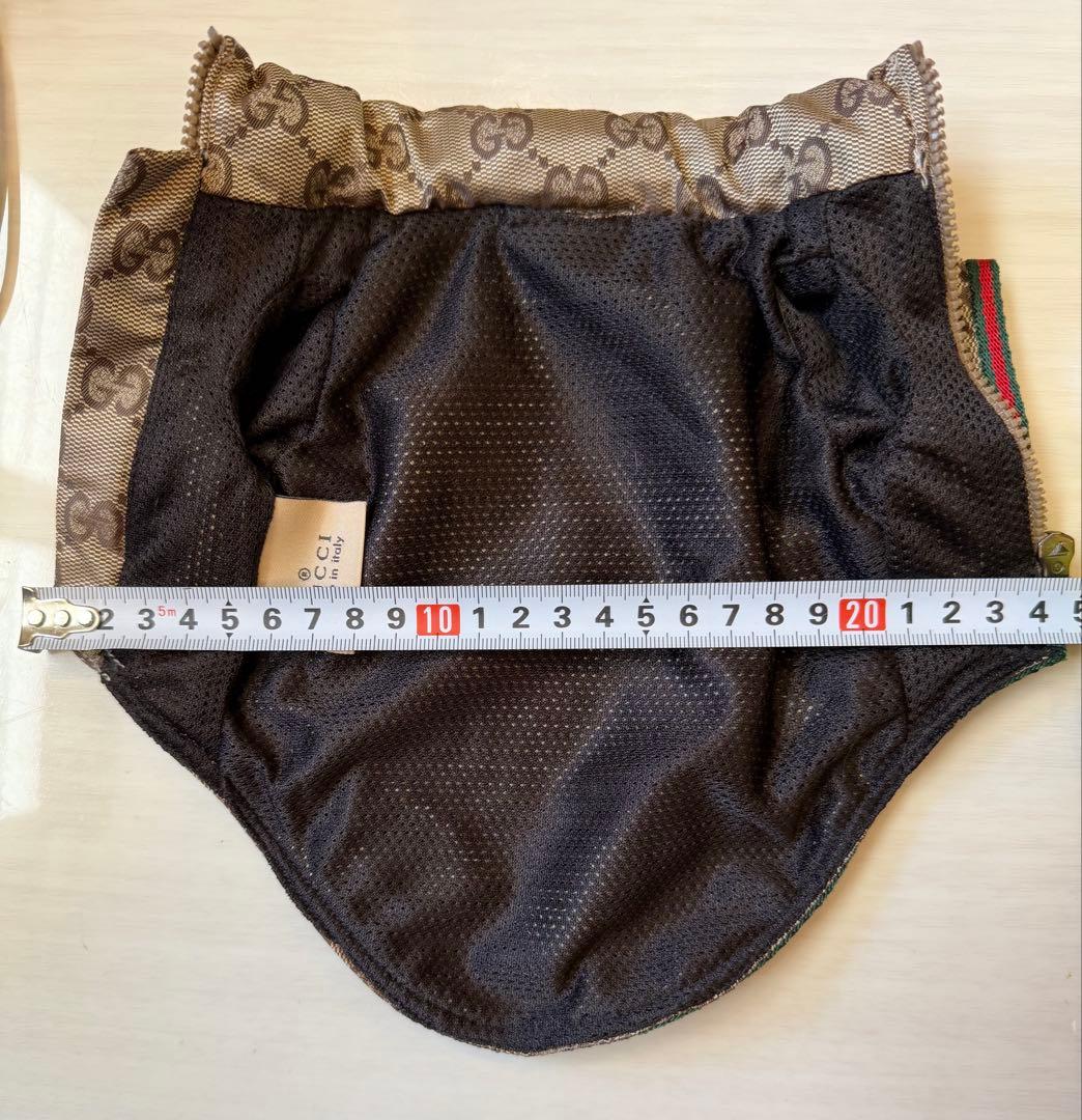 GUCCI GGパターン ベージュ キャップ&コートセット【小型犬】 GUCCI GG