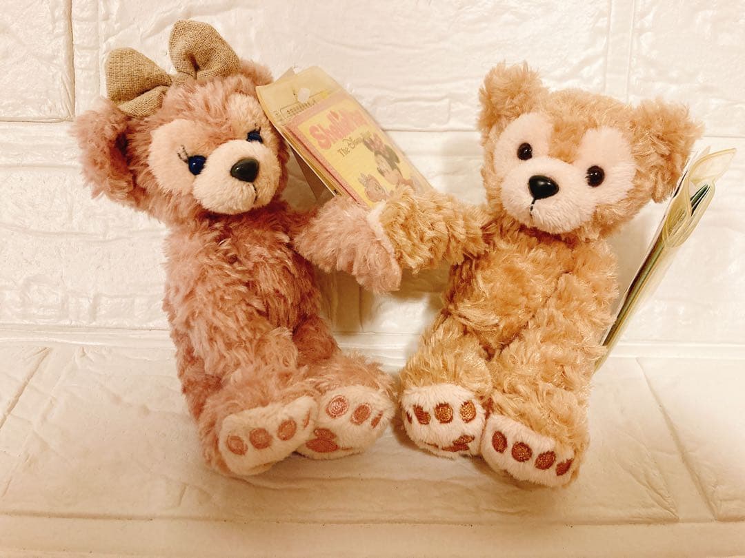 ディズニー ダッフィー シェリーメイ ぬいぐるみ タグ付き マグネット