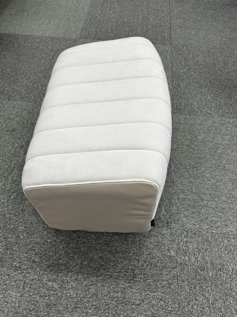 【送料無料】スタイル ソファ ダブルエル(オットマン) アイボリー