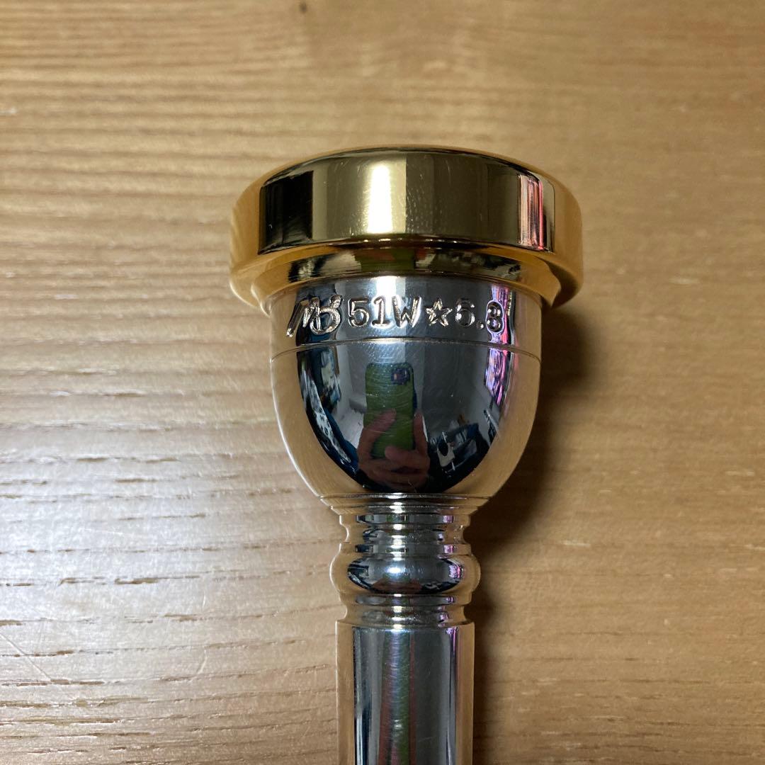 アトリエ モモ 51W ☆6.8 トロンボーンマウスピース