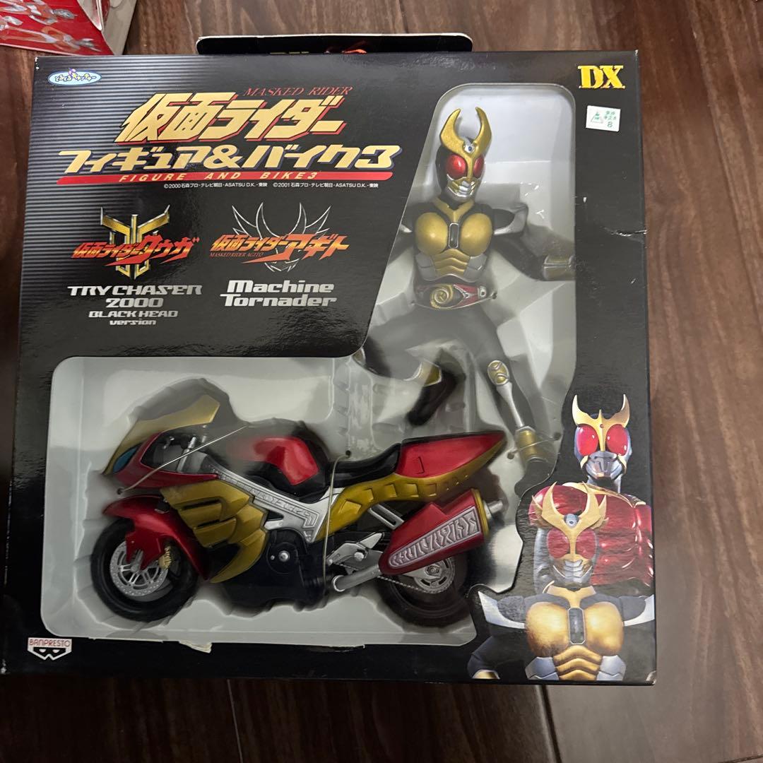 仮面ライダー　フィギュア&バイク　バンプレスト 4点　セット