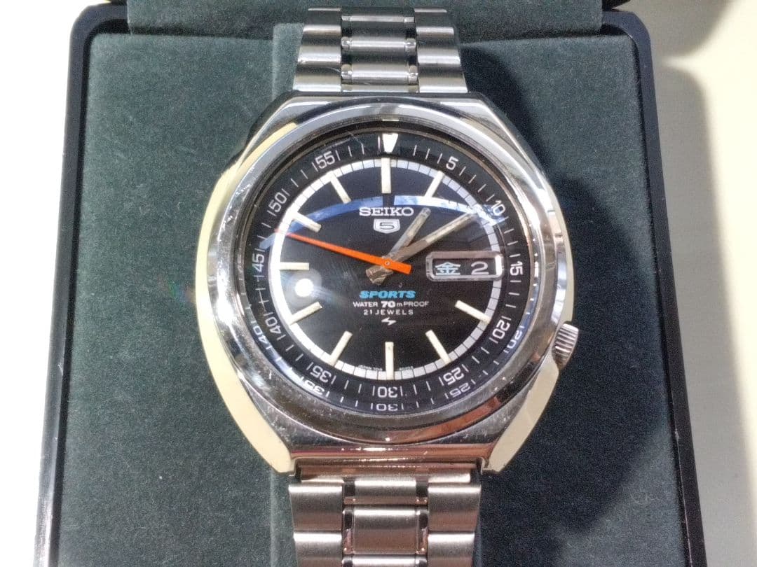 セイコー5スポーツ 7019-6010 精度良好