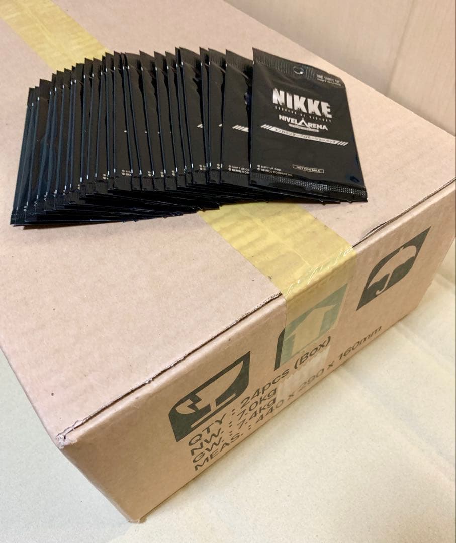 プロモ付き　NIVEL ARENA NIKKE ブースター　カートン 24BOX