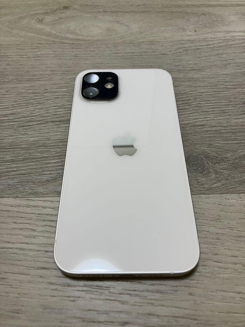 iPhone 12 ホワイト128GB 87% SIM free 箱ケーブルあり iPhone12
