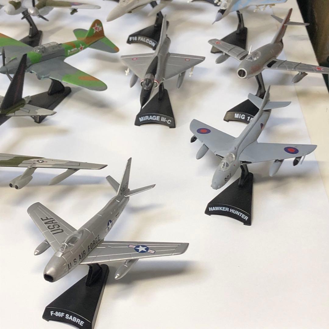 デル・プラド コレクション・世界の戦闘機 ダイキャスト 31点セット