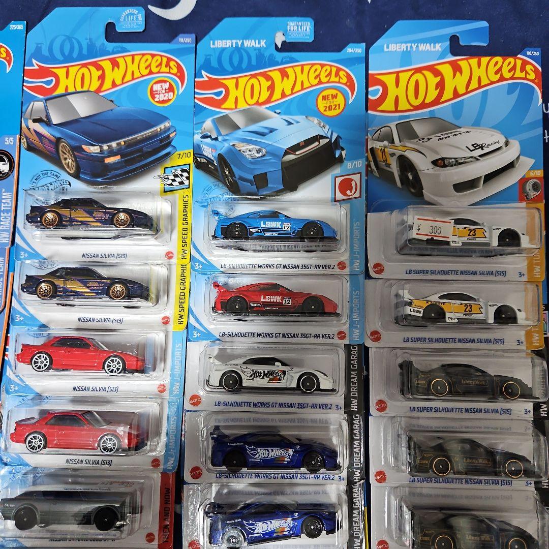 ホットウィール　日産車　まとめ　70台