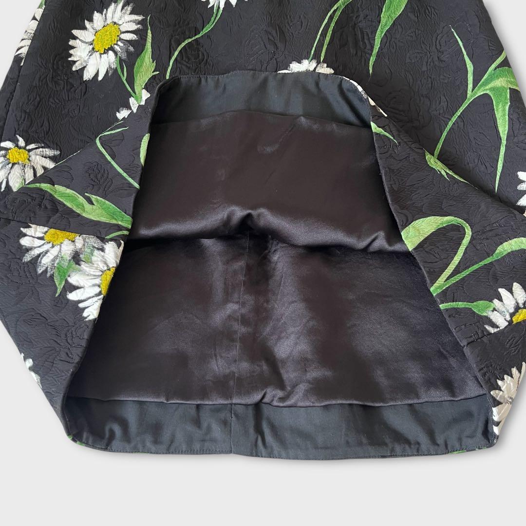 美品 ドルチェアンドガッバーナ 花柄 スカート 38