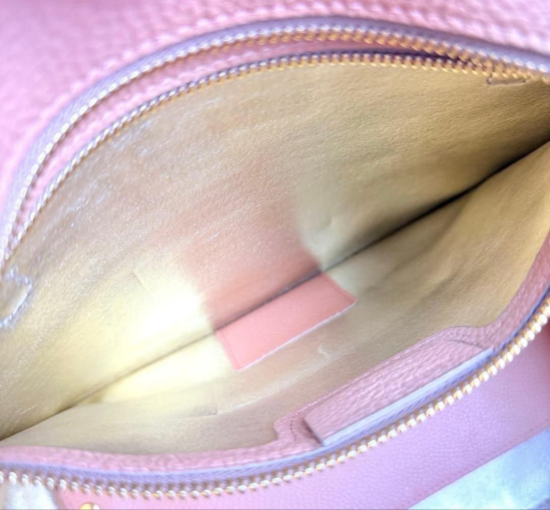 フェラガモ、エイミーピンク レザー トートバッグ