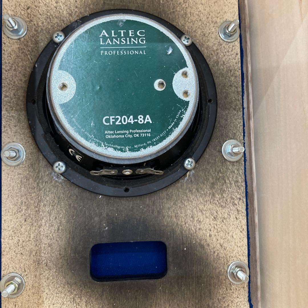 ミニ銀箱 アルテック204-8Aユニット使用スピーカーボックス