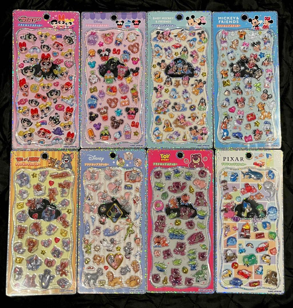 【正規品】 プチドロップステッカー　８種類　16点