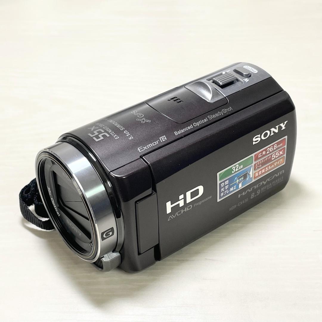【美品】SONY ソニー❤HANDYCAM ハンディカム HDR-CX430V