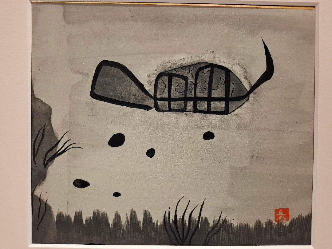 長倉 陽一「亀」原画