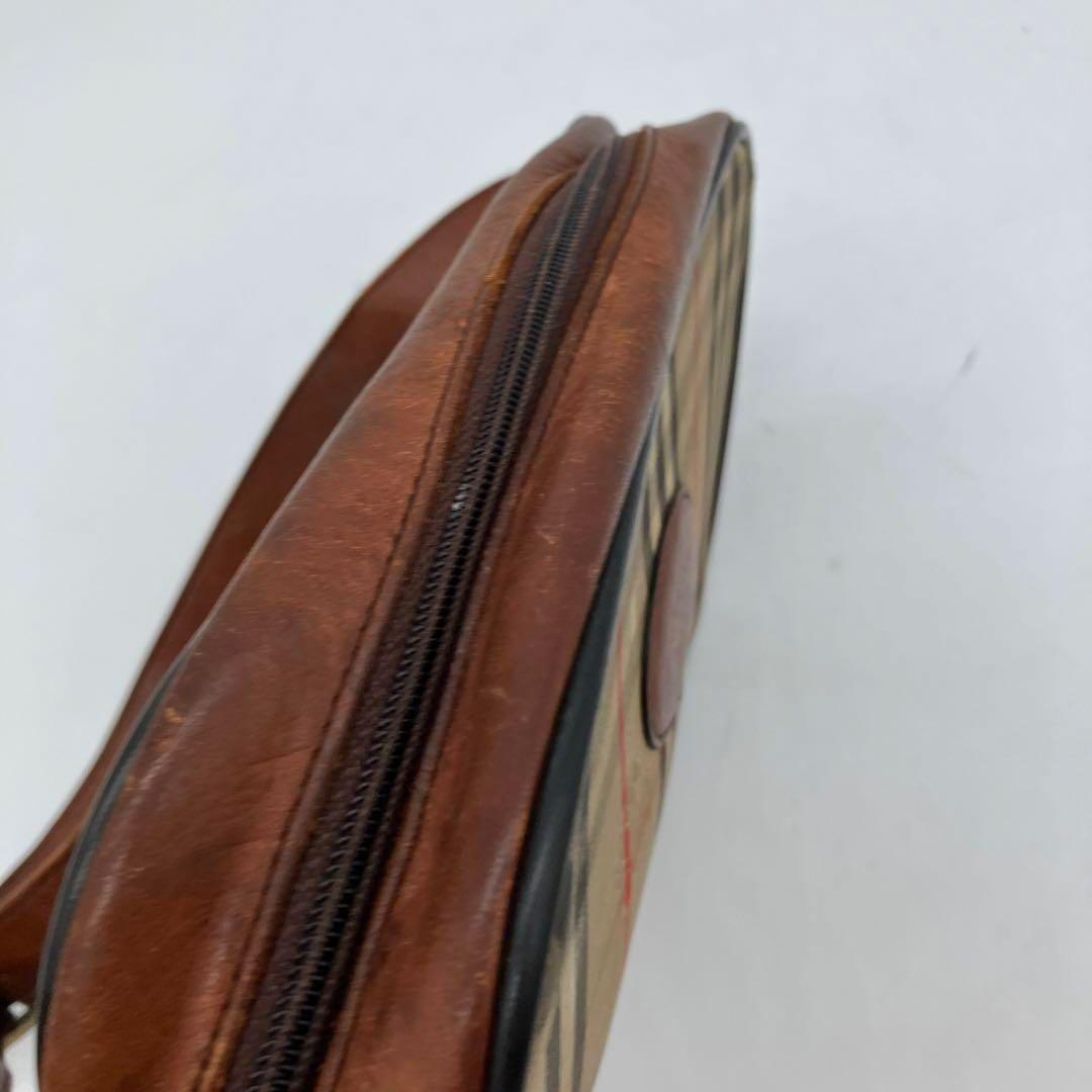 【極美品】　バーバリー　ノバチェック　ショルダーバッグ　ホースロゴ　バーバリーズ