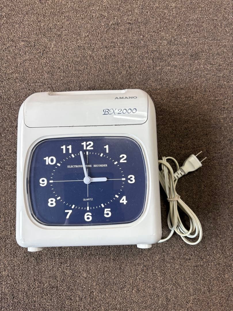 AMANO アマノ タイムレコーダー BX2000