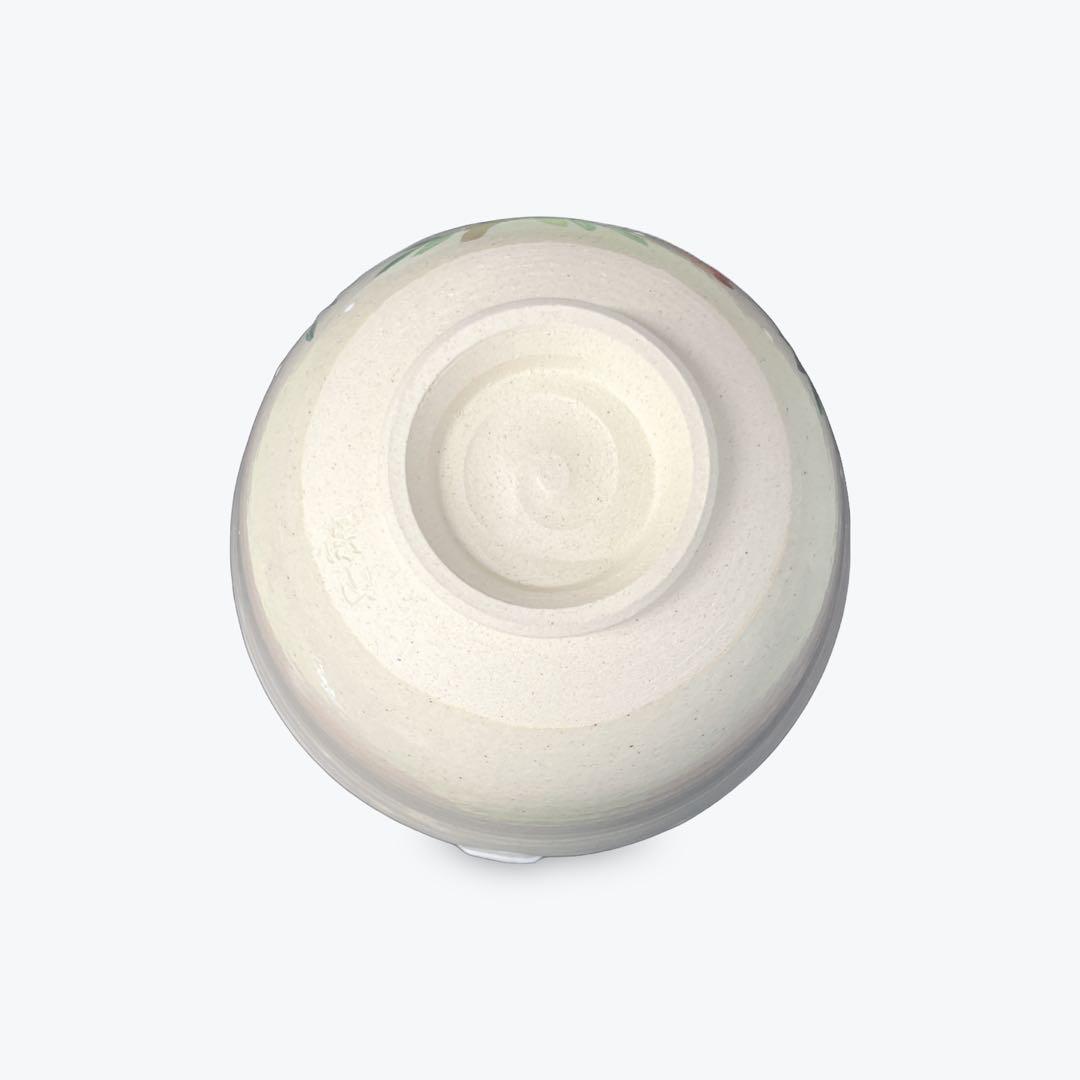 茶道具 茶碗 色絵 南天に雪うさぎ 東山 深山 抹茶茶碗 抹茶碗 - メルカリ