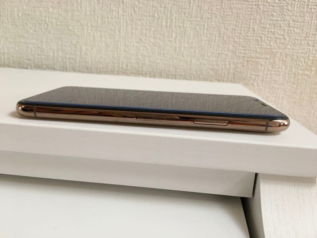 iPhone Xs ゴールド 64GB バッテリー交換済 iPhone XS バッテリー新品