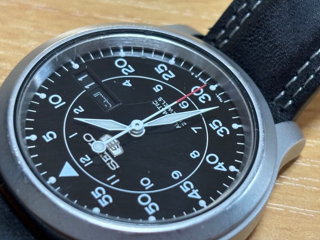 SEIKO Five 希少アラビア語カレンダー　7S26-0350