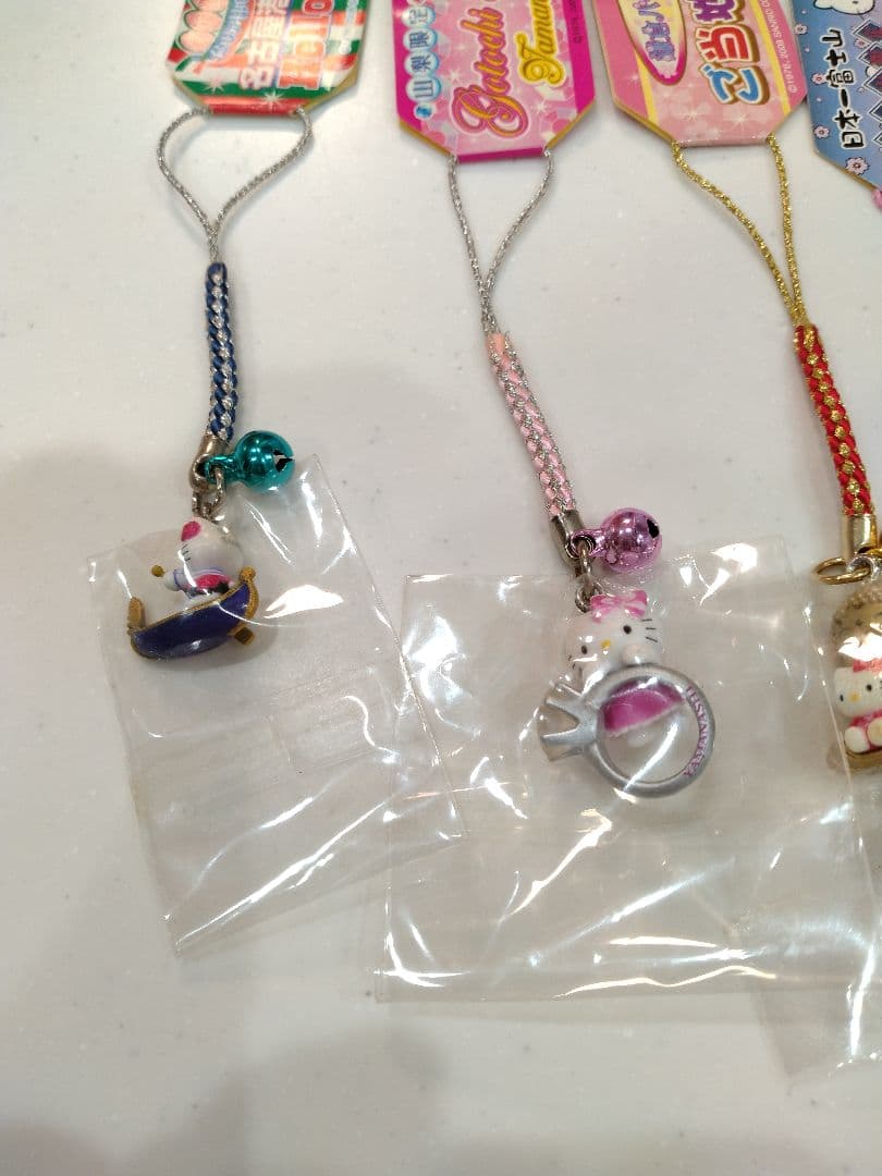 ハローキティ ストラップセット 5個