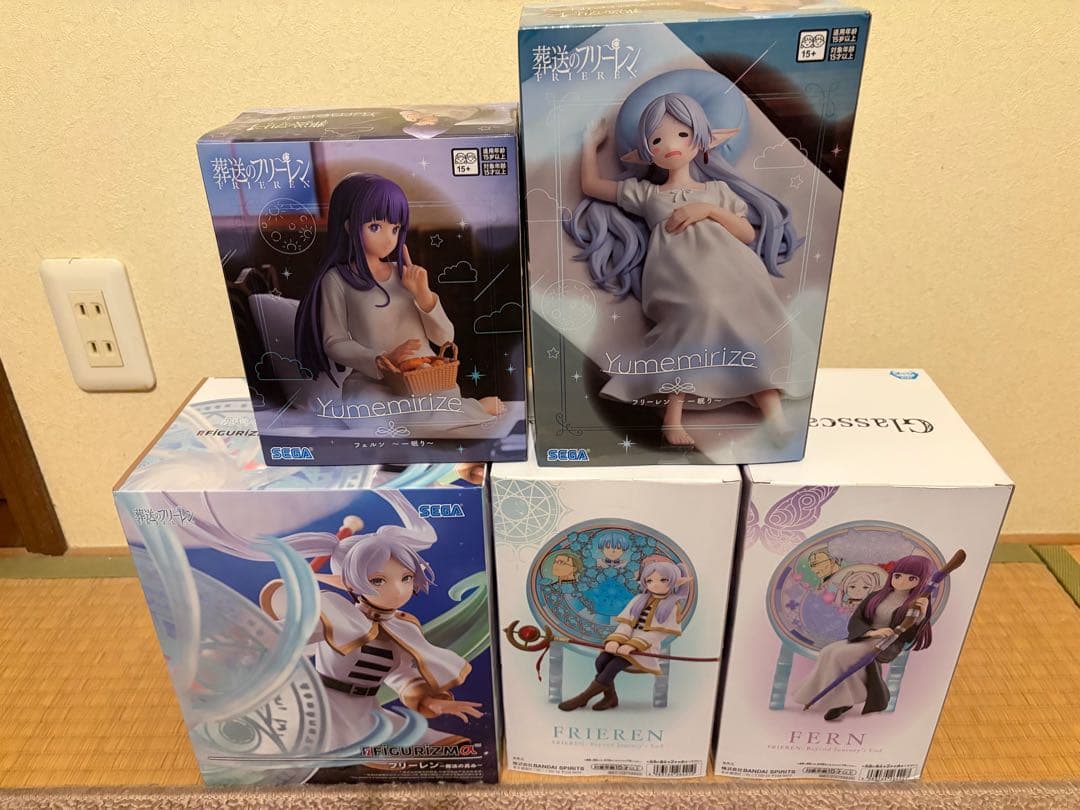 フィギュア プライズ まとめ売り 範馬勇次郎 フリーレン フェルン