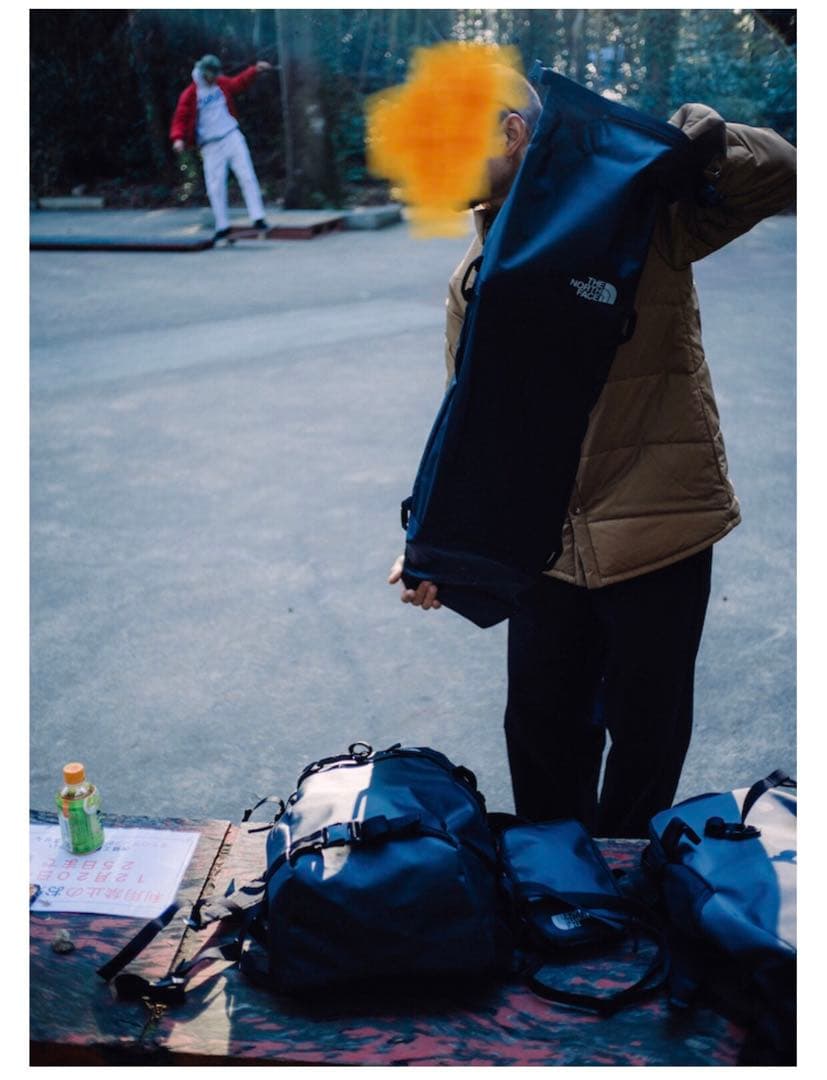 新品未開封　The North Face ワンダレイクキャリア　黒スケボーバック