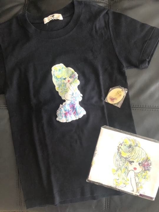 超希少】水森亜土 Tシャツ キーホルダー ハンカチ VIVAYOU コラボ