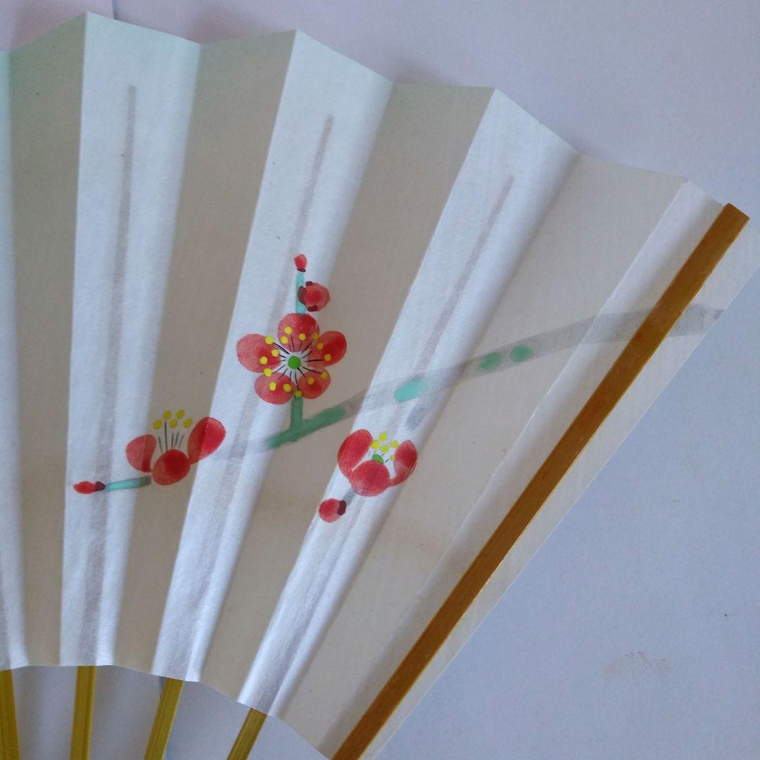 茶道具 表千家 而妙斎筆 寿扇 「鶯語吟」