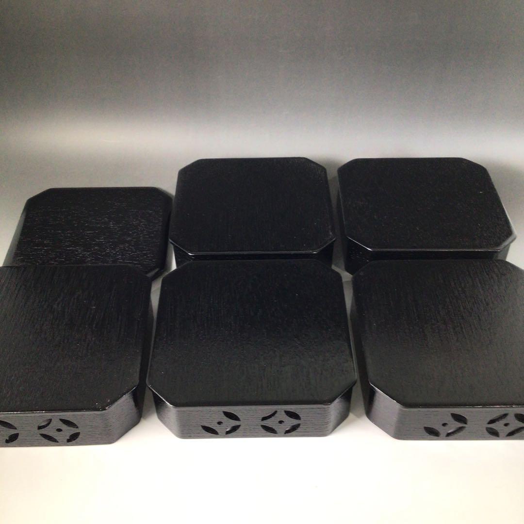 S95 縁高 『山中塗』『助田宗明作』『七宝透し』『五段重』 共箱