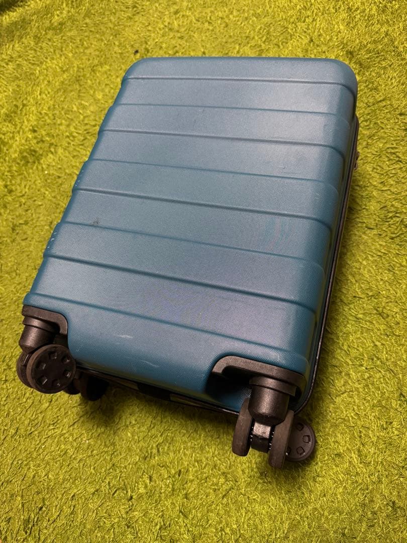 無印良品 MUJI 限定カラー ターコイズブルー 機内持ち込み可 無印良品 MUJI 限定カラー ターコイズブルー 機内持ち込み可 無印良品