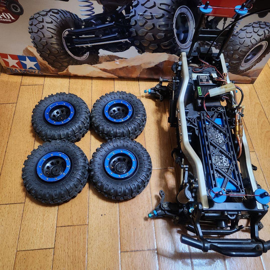 タミヤ CR-01 フルセット 水色 ランクル ラジコン cc-01cc-02 タミヤ