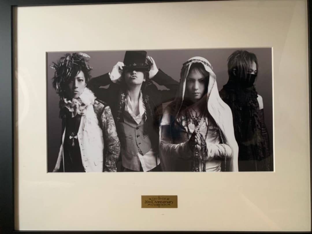 未使用】LArc〜en〜Ciel L展 額付き特製フォト - ミュージシャン