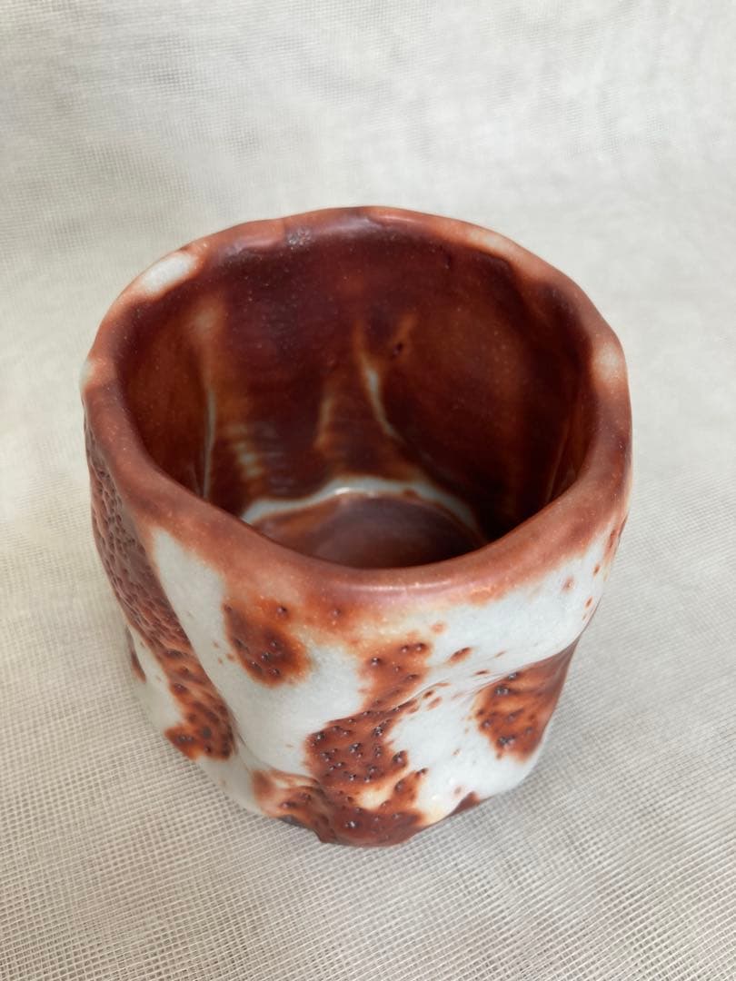 美濃焼／小林武春湯呑／湯65