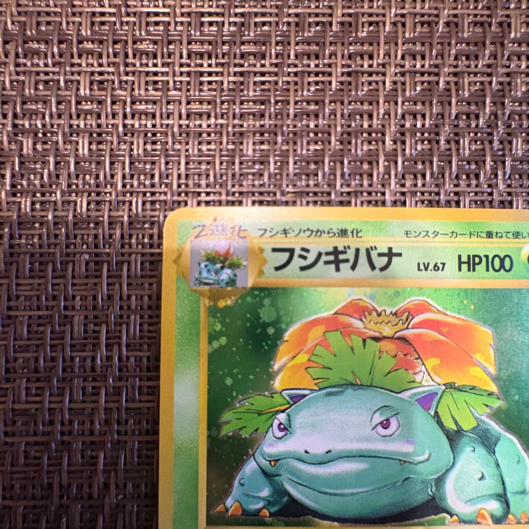 初期フシギバナ エラーカード 星なし 旧裏 ポケモンカード 初期