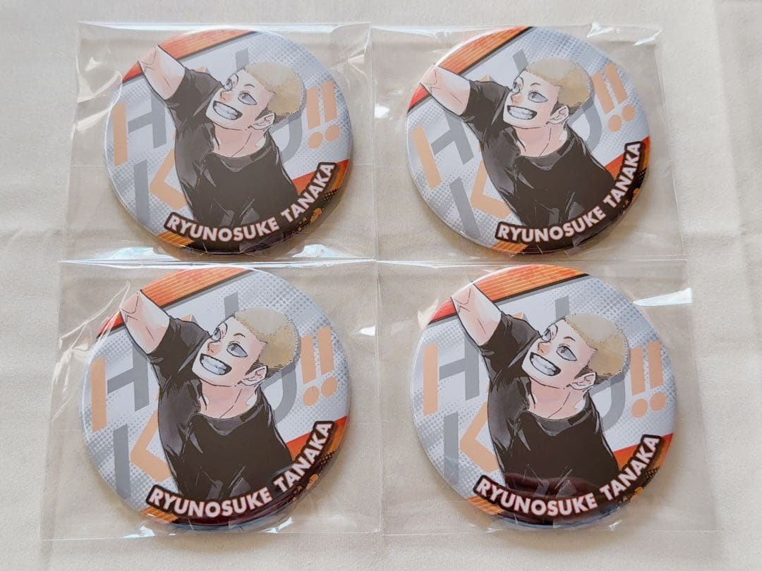 ハイキュー ハイキュー!! コレクション缶バッジ 10周年 田中龍之介