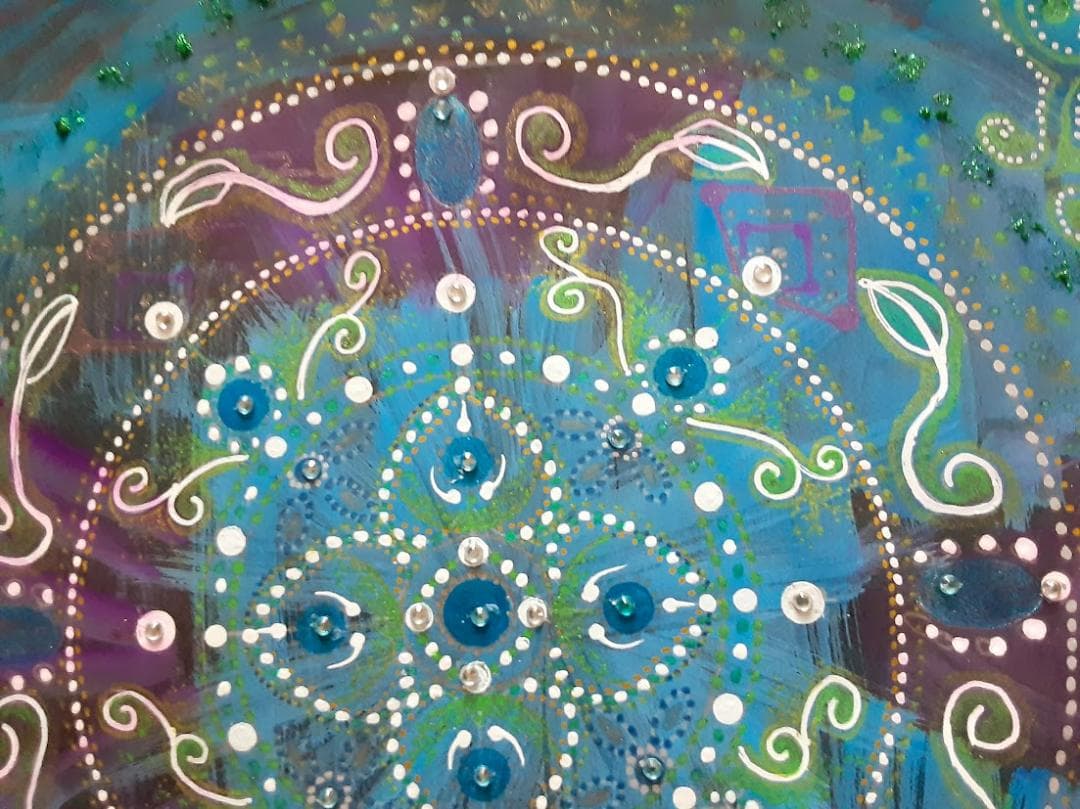 五十嵐由家　曼荼羅画417「眠れる」