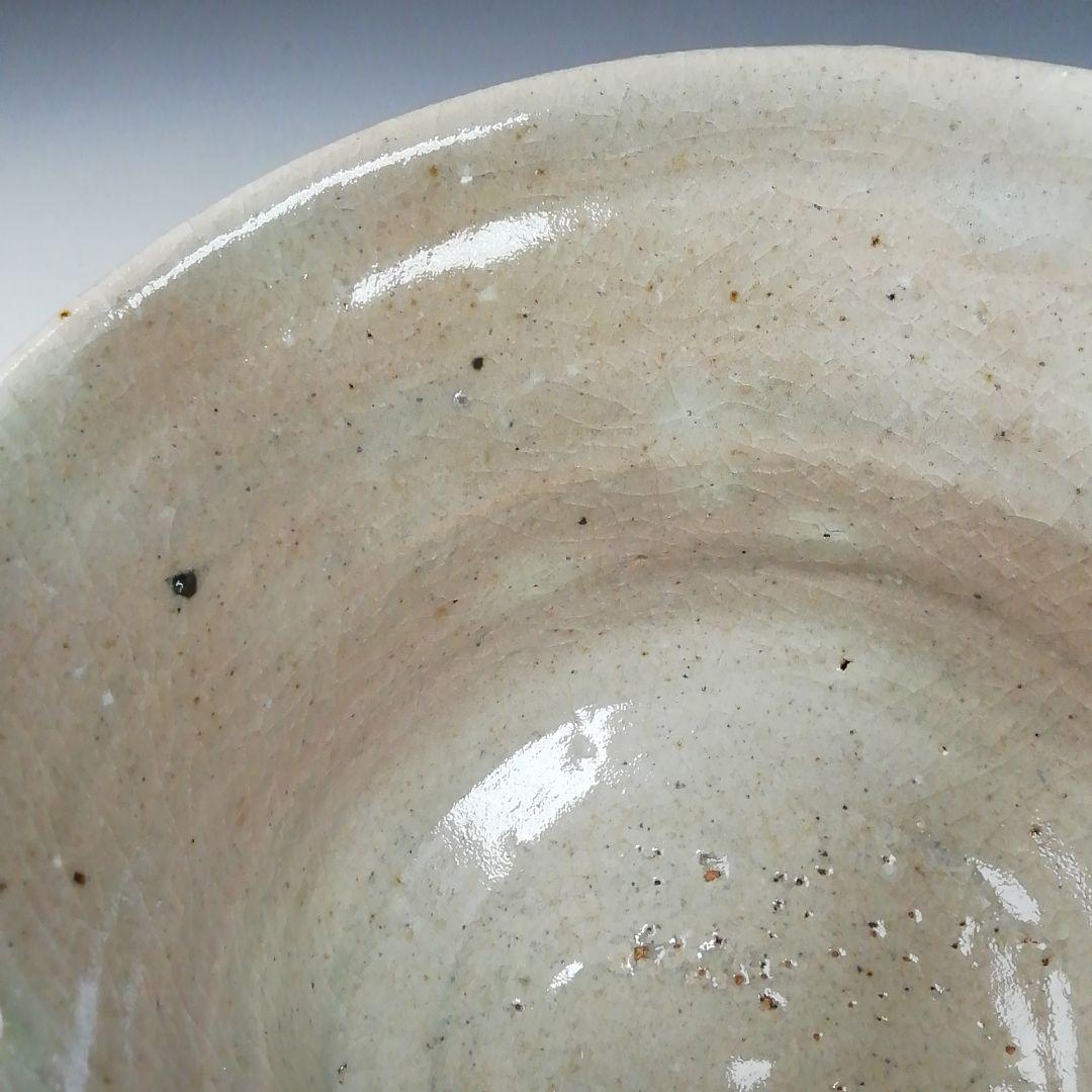 T463 茶碗 『御題 時』『福海窯 水野鉐一 作』 共箱 抹茶碗 茶道具