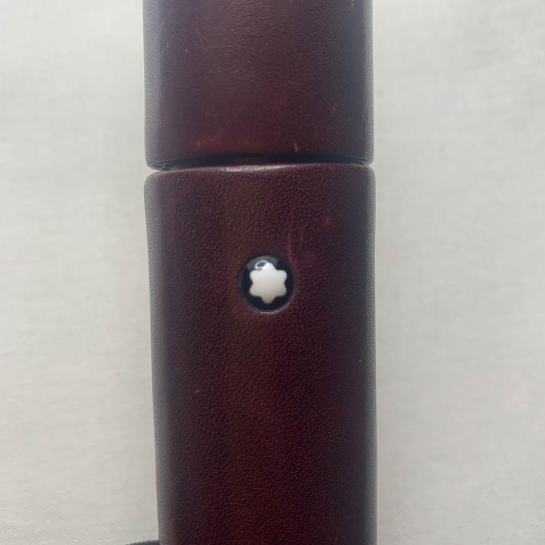 D*e様 MONTBLANC ペンケース 一本差 筆箱 本革の通販はau PAY