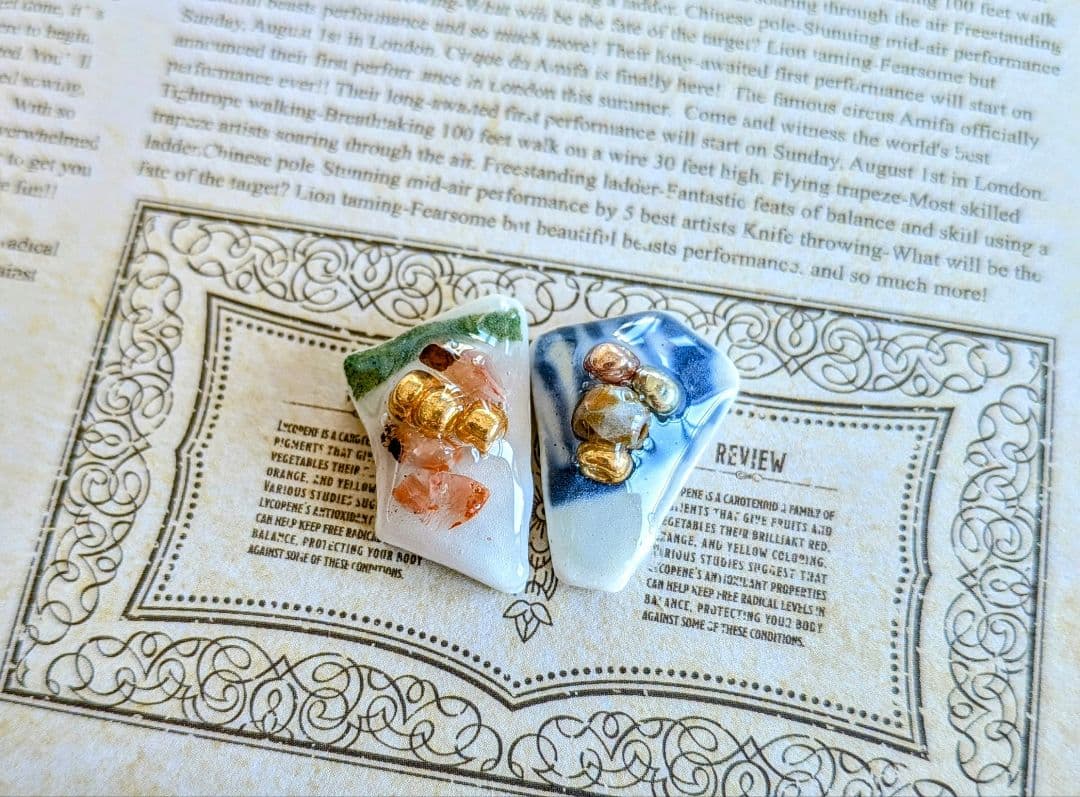 はたはた様ご確認ページシー陶器アクセサリー-値下げ可能