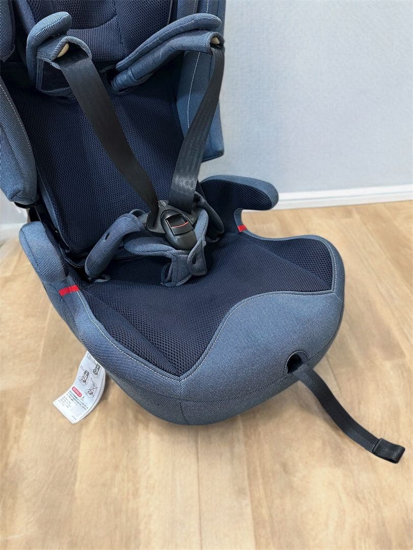 【ゆり様 】エールべべ パパット2 ジュニアシート デニムブルー CF532