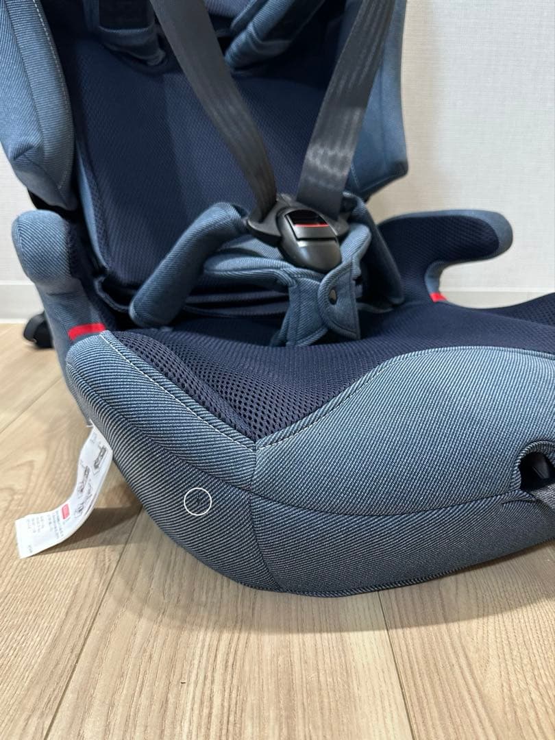 【ゆり様 】エールべべ パパット2 ジュニアシート デニムブルー CF532