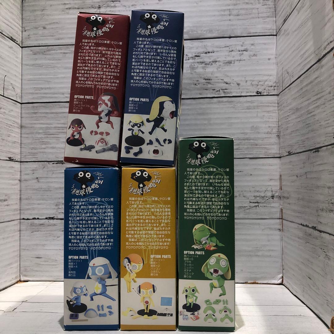 KAIYODO ケロロ軍曹 フィギュア 5種セット 新品未開封品