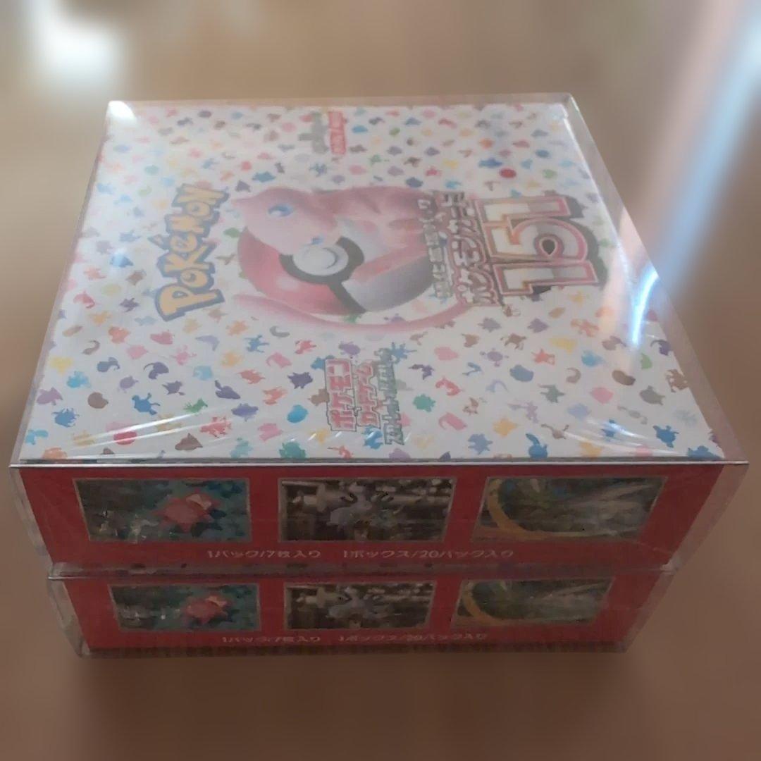 ポケモンカード 151 BOX シュリンク付き