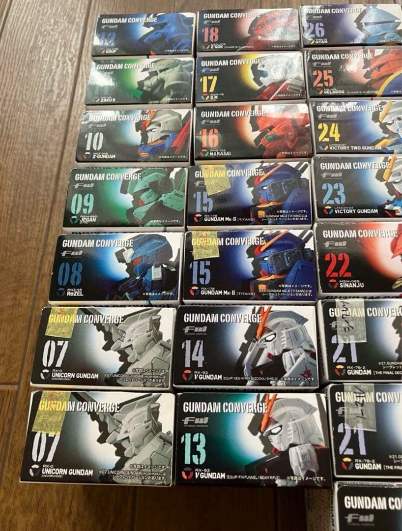 FW ガンダムコンバージ 【旧シリーズ】 全種類＋α （全164体）
