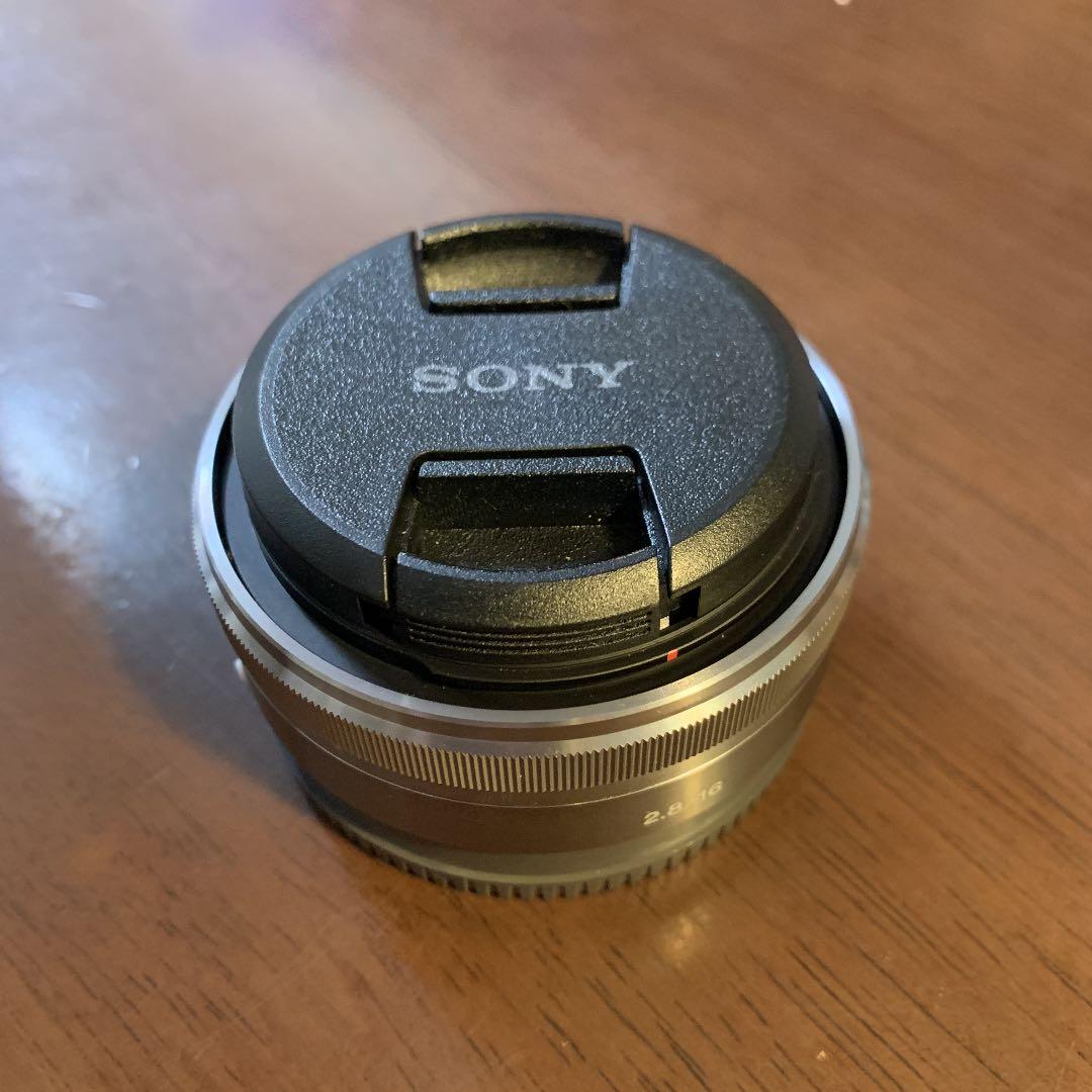 SONY ソニー E 16mm f2.8 SEL16F28 シルバー 【公式通販】 極上品