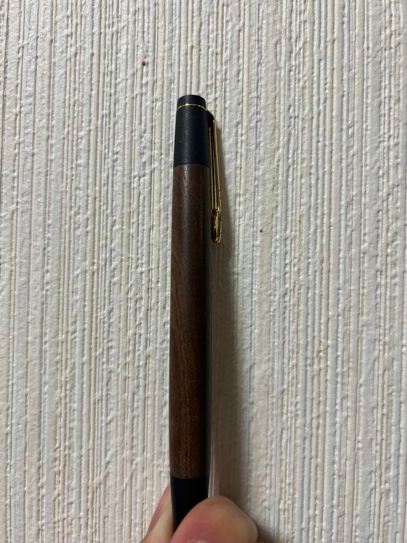 野原工芸 欅のシャーペン 付属品花梨紅白ウッドキューブのみ 口金キャップ無し