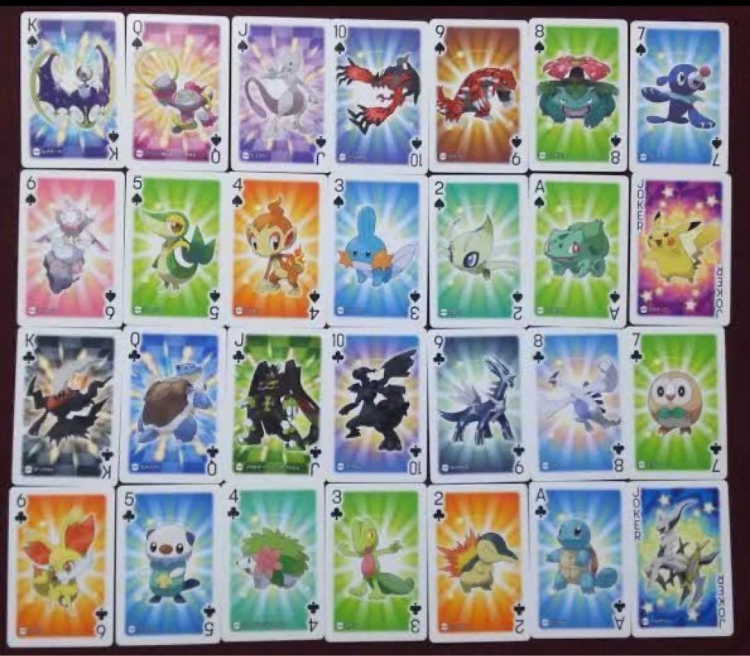 ポケモン　オールスター　トランプ　新品未開封　未使用　シュリンク付　送料無料