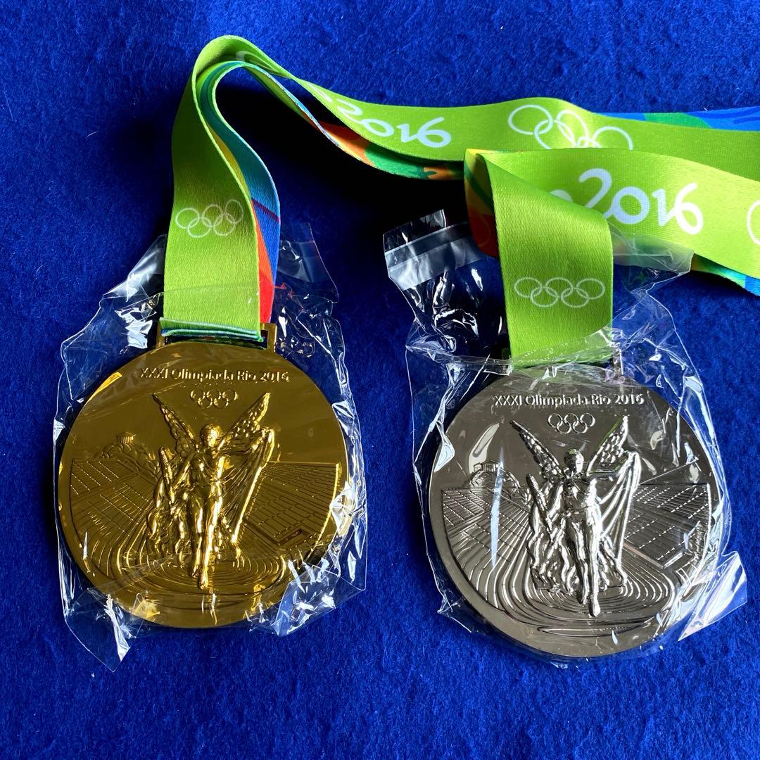 新品】2016リオ レプリカ 金銀銅メダル 3個セット M1095